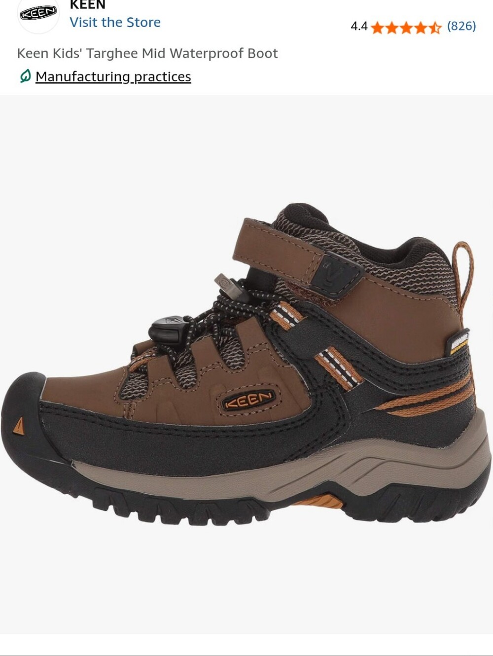 Keen TARGHEE toddler Hiking Boots